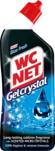 WC NET Gel Crystal Blue Fresh WC gel, 750 ml
