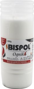 Bispol hřbitovní svíčka Ognik parafín, hoří 3 dny