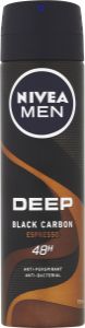 Nivea Men Deep Black Carbon Espresso antiperspirant, 150 ml