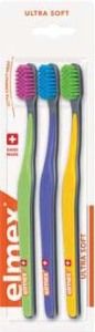 Elmex Ultra Soft zubní kartáček, extra měkký, 3 ks