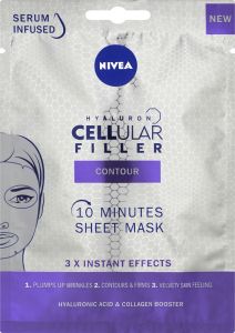Nivea Hyaluron Cellular Filler textilní maska proti vráskám, 1 ks