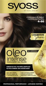 Syoss Oleo Intense olejová barva na vlasy 4-86 Čokoládově Hnědý