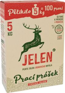 Jelen prací prášek, 100 praní, 5 kg