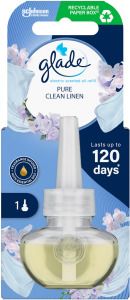 Glade náplň osvěžovače vzduchu Electric Pure Clean Linen, 20 ml