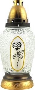 Bony L-320 hřbitovní svíčka skleněná lampa