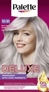 Palette Deluxe barva na vlasy, chladná popelavá blond 10-55 (240)