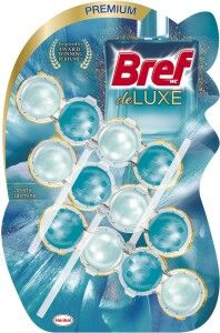 Bref DeLuxe Lovely Jasmine WC blok v kuličkách, 3× 50 g