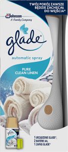 Glade osvěžovač vzduchu Automatický Pure Clean Linen, 269 ml