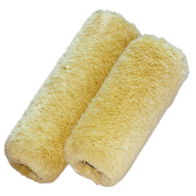 Fasádní váleček Plyš žlutozelený - 18cm                          