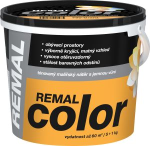 REMAL Color malířská barva na zeď 790 oranžová, 5 + 1 kg