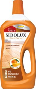 Sidolux Premium Floor Care na plovoucí a dřevěné podlahy Pomerančový olej, 1 l