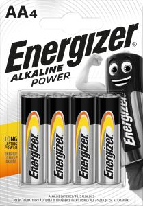 Energizer Alkaline Power AA tužková baterie, 4 ks