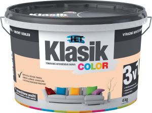 Het Klasik Color malířská barva, 0728 oranž broskvový, 4 kg