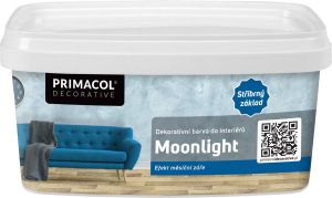 Primacol Decorative Moonlight dekorativní barva s efektem měsíční záře, stříbrná, 1 l
