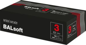 BALsoft 3vrstvé papírové kapesníčky v krabici, 105 ks