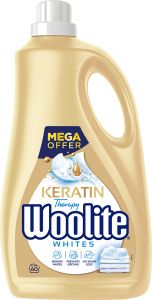Woolite Keratin Therapy Whites prací gel, 3,6 l, 60 dávek