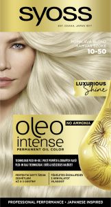 Syoss Oleo Intense barva na vlasy Popelavá blond 10-50