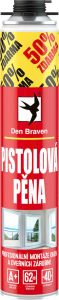 Den Braven RL pistolová montážní pěna, 500+250 ml