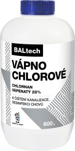 BALTECH chlorové vápno na dezinfekci, 600 g