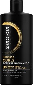 Syoss Curls & Waves šampon pro vlnité a kudrnaté vlasy, 440 ml