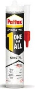Pattex One For All Crystal univerzální montážní lepidlo transparentní, 290 g