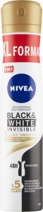 Nivea Black & White Invisible Silky Smooth antiperspirant, 200 ml