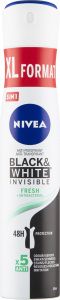 Nivea Black & White Invisible Fresh antiperspirant, 200 ml