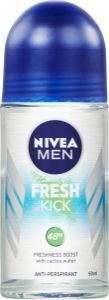 Nivea Men Fresh Kick kuličkový antiperspirant, 50 ml