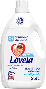 Lovela Bílé prádlo prací gel 32 praní, 2,9 l