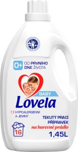 Lovela Baby Barevné prádlo prací gel 16 praní, 1,45 l