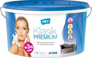 Het Klasik Premium malířská barva, 15+3 kg
