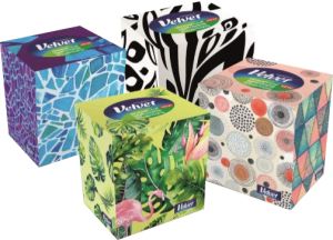 Velvet Balsam 3vrstvé papírové kapesníky, 60 ks