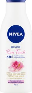 Nivea Rose Touch tělové mléko, 400 ml