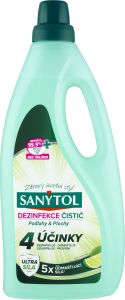 Sanytol Dezinfekce čistič podlahy & plochy limetka 4 účinky, 1 l