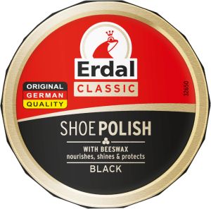 Erdal Shoe Polish Černý krém na boty, 55 ml