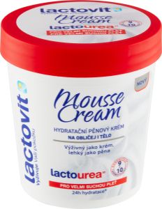 Lactovit Mousse Cream Lactourea tělový krém, 250 ml