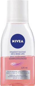 Nivea Rose Touch dvoufázový odličovač očí a make-upu, 100 ml