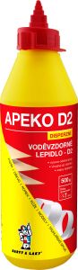 APEKO D2 voděodolné lepidlo na dřevo a savé materiály, 500 g