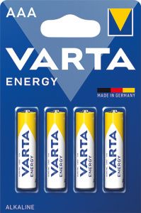 Varta Energy AAA baterie, 4 ks