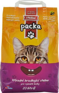 BALANIM Packa přírodní hrudkující stelivo pro domácí mazlíčky, 20 l