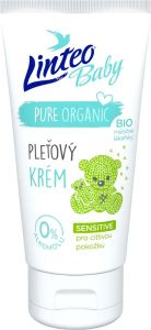 Linteo Baby pleťový Krém s Bio měsíčkem lékařským, 75 ml