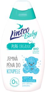 Linteo Baby jemná pěna do koupele Gentle Cleansing, 425 ml