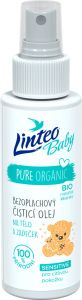 Linteo Baby bezoplachový čisticí olej na tělo a zadeček Sensitive, 100 ml