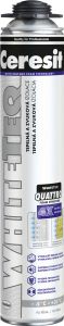 Ceresit White Teq pistolová montážní PU pěna, 750 ml