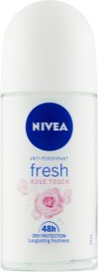 Nivea Fresh Rose Touch Kuličkový antiperspirant, 50 ml
