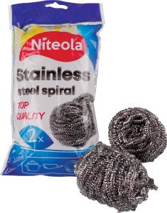 Niteola nerezová drátěnka spirálová, 2 ks