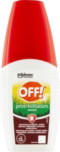 Off! Repelent proti klíšťatům rozprašovač, 100 ml