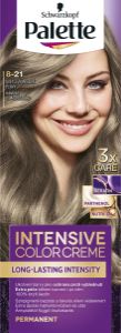 Schwarzkopf Palette Intensive Color Creme barva na vlasy, Světlý Popelavě Plavý 8-21