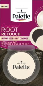 Schwarzkopf Palette Compact Root Retouch víceúčelový kompaktní pudr, Hnědý, 3 g