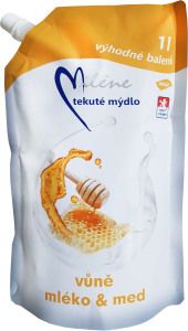 Miléne Mléko a med tekuté mýdlo, náplň, 1 l